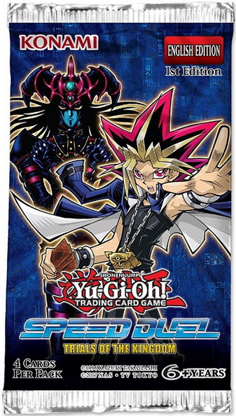 Speed Duel: Trial of Kingdoms ENG - Bustina 1st Edition (4 carte per bustina)