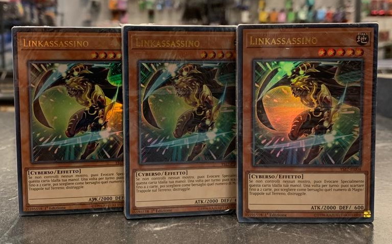 [ST.21] 3x Starter Deck Attacco Link - 1a Edizione (mazzo nuovo sigillato, senza confezione)