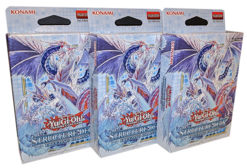 ENG - [NR.51] 3x Structure Deck: Freezing Chains 1st Edition