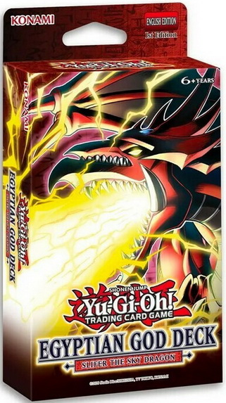 ENG - [NR.52] Egyptian God Deck: Slifer the Sky Dragon 1st Edition