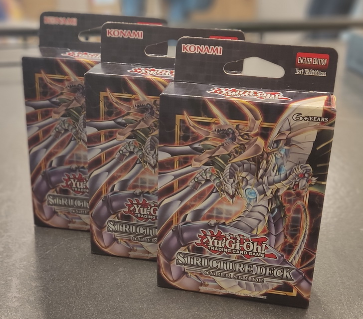 ENG - [NR.54] 3x Structure Deck: Cyber Strike 1st Edition