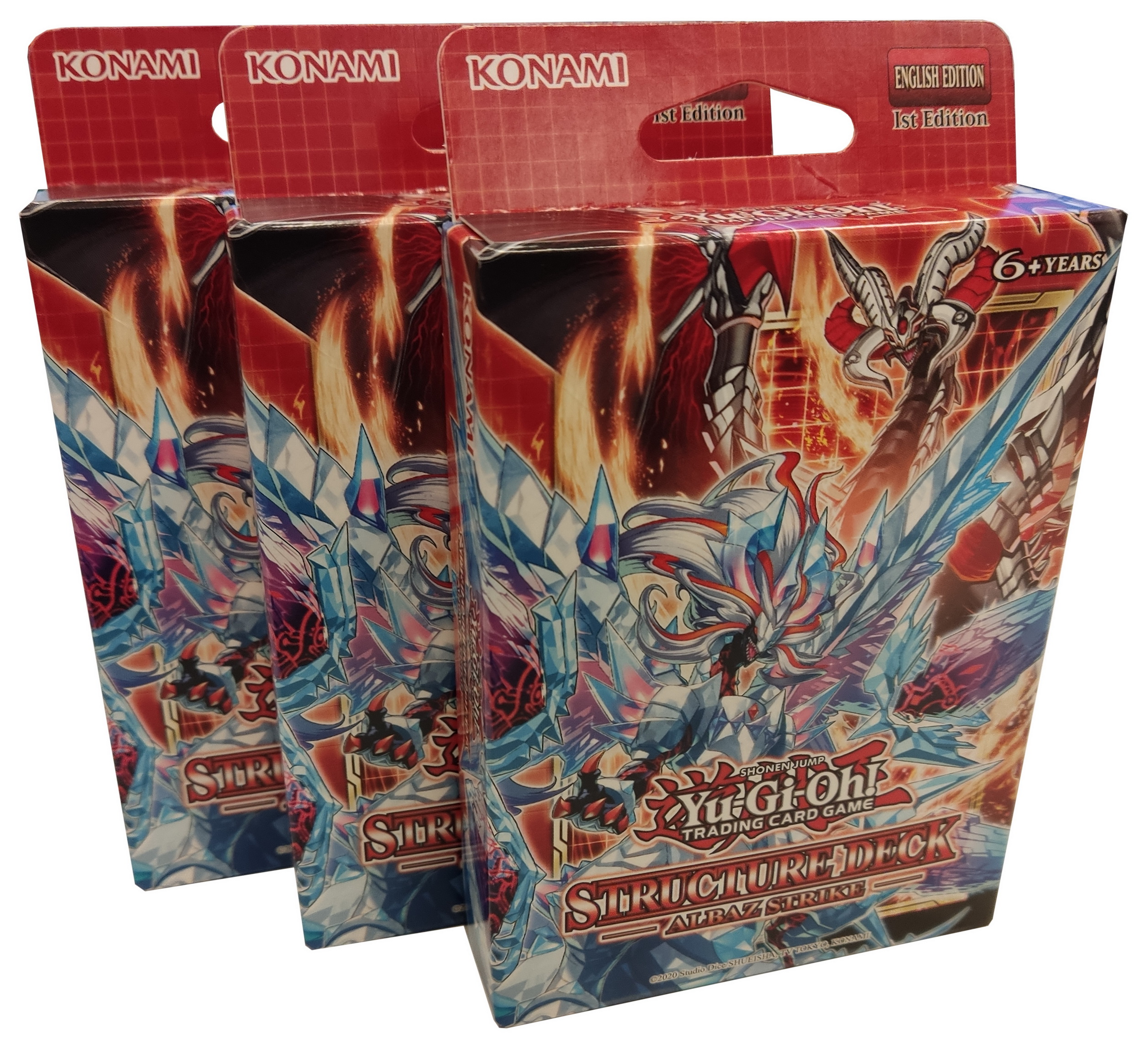 ENG - [NR.55] 3x Structure Deck: Albaz Strike 1st Edition