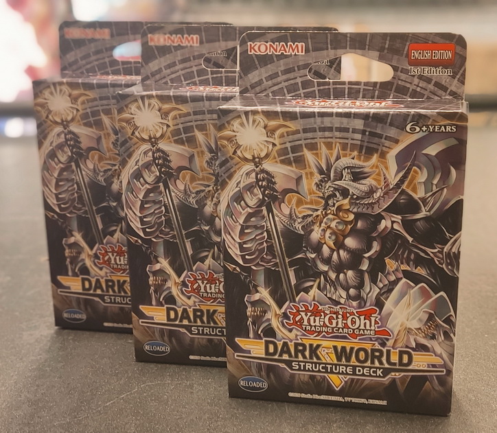 ENG - [NR.57] 3x Structure Deck: Dark World 1st Edition