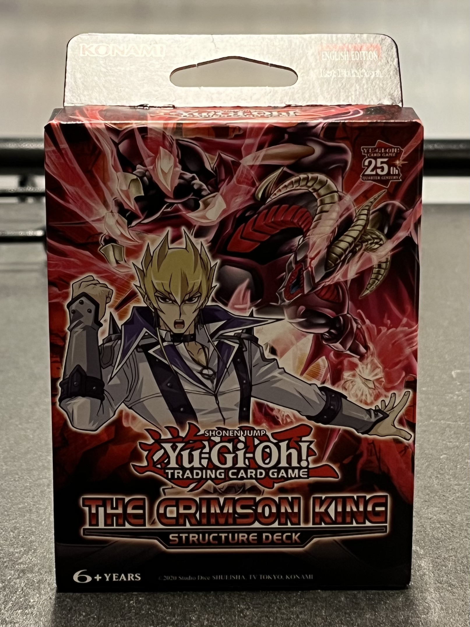ENG - [NR.59] Structure Deck: The Crimson King 1st Edition