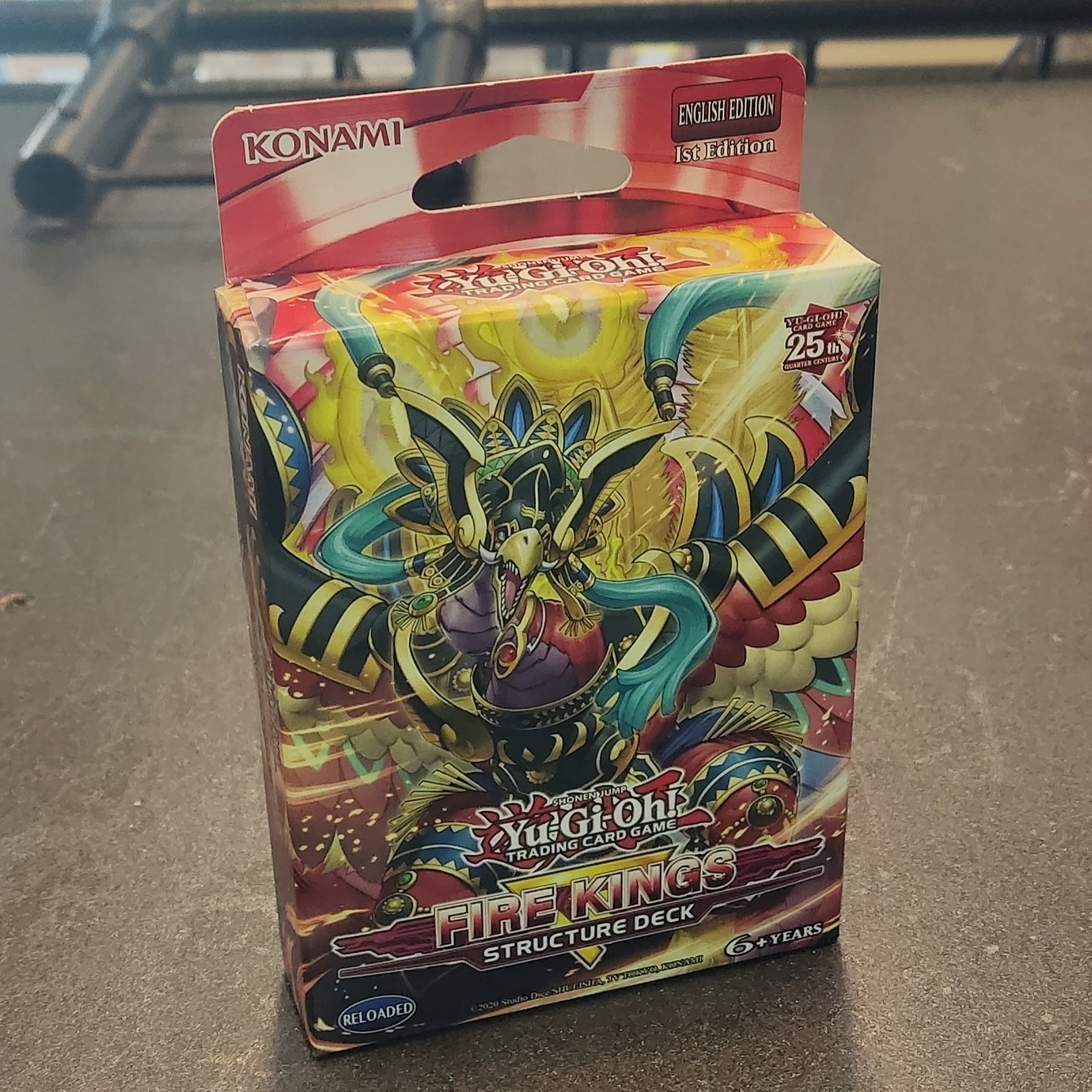 ENG - [NR.60] Structure Deck: Fire Kings 1st Edition
