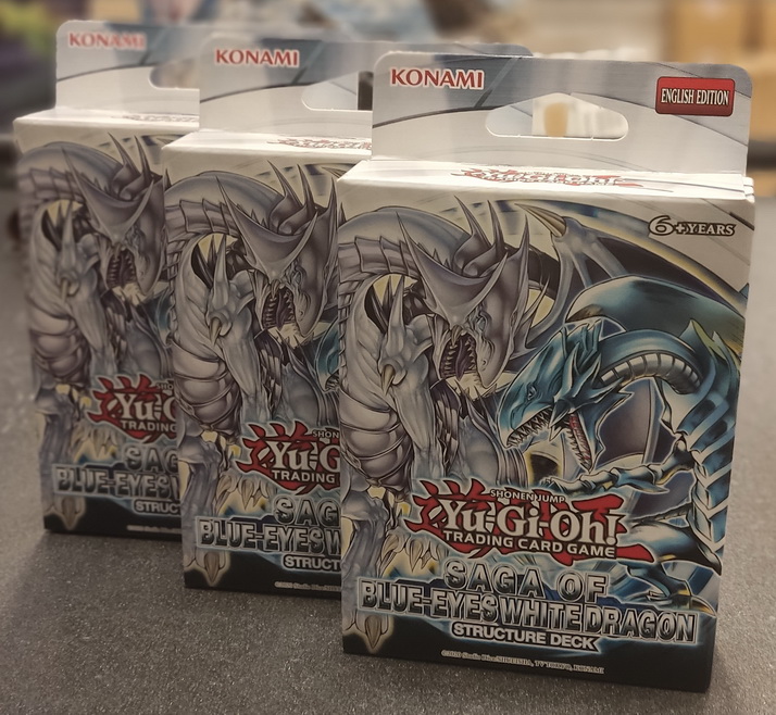 ENG - [NR.25] 3x Structure Deck Saga of Blue-Eyes White Dragon (2022 reprint)