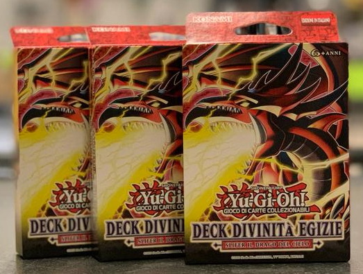 ITA - [NR.52] 3x Deck Divinità Egizie: Slifer il Drago del Cielo