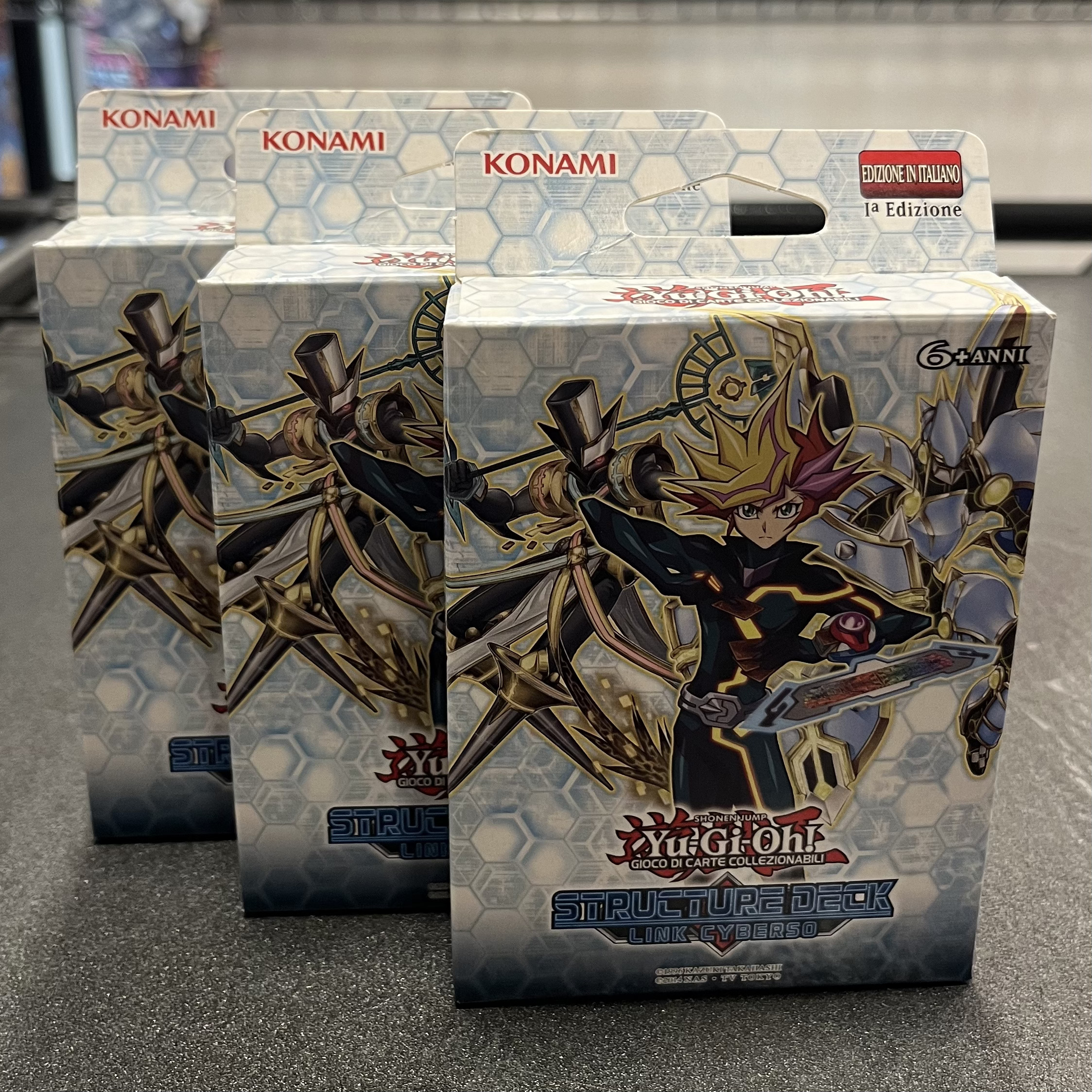 ITA - [NR.39] 3x Structure Deck: Link Cyberso 1a Edizione