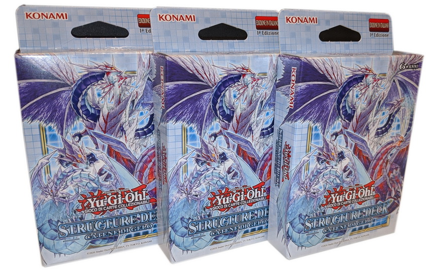 ITA - [NR.51] 3x Structure Deck: Catene di Gelo 1a Edizione