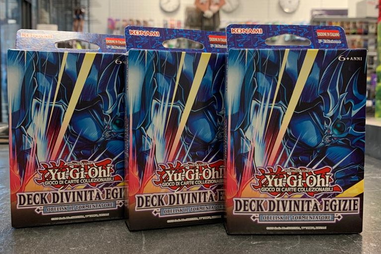 ITA - [NR.53] 3x Deck Divinità Egizie: Obelisk il Tormentatore 1a Edizione