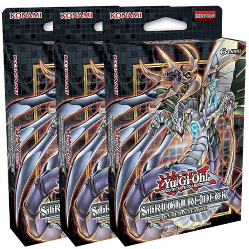 ITA - [NR.54] 3x Structure Deck: Cyber Attacco 1a Edizione