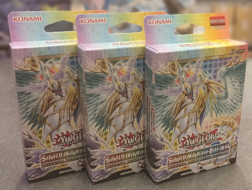 ITA - [NR.56] 3x Structure Deck: Leggenda delle Bestie Cristallo 1a Edizione