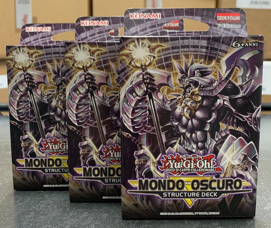 ITA - [NR.57] 3x Structure Deck: Mondo Oscuro 1a Edizione