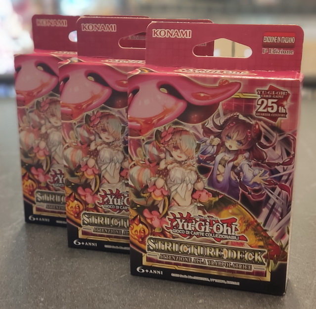 ITA - [NR.58] 3x Structure Deck: Attenzione alla Trappolatrice 1a Edizione