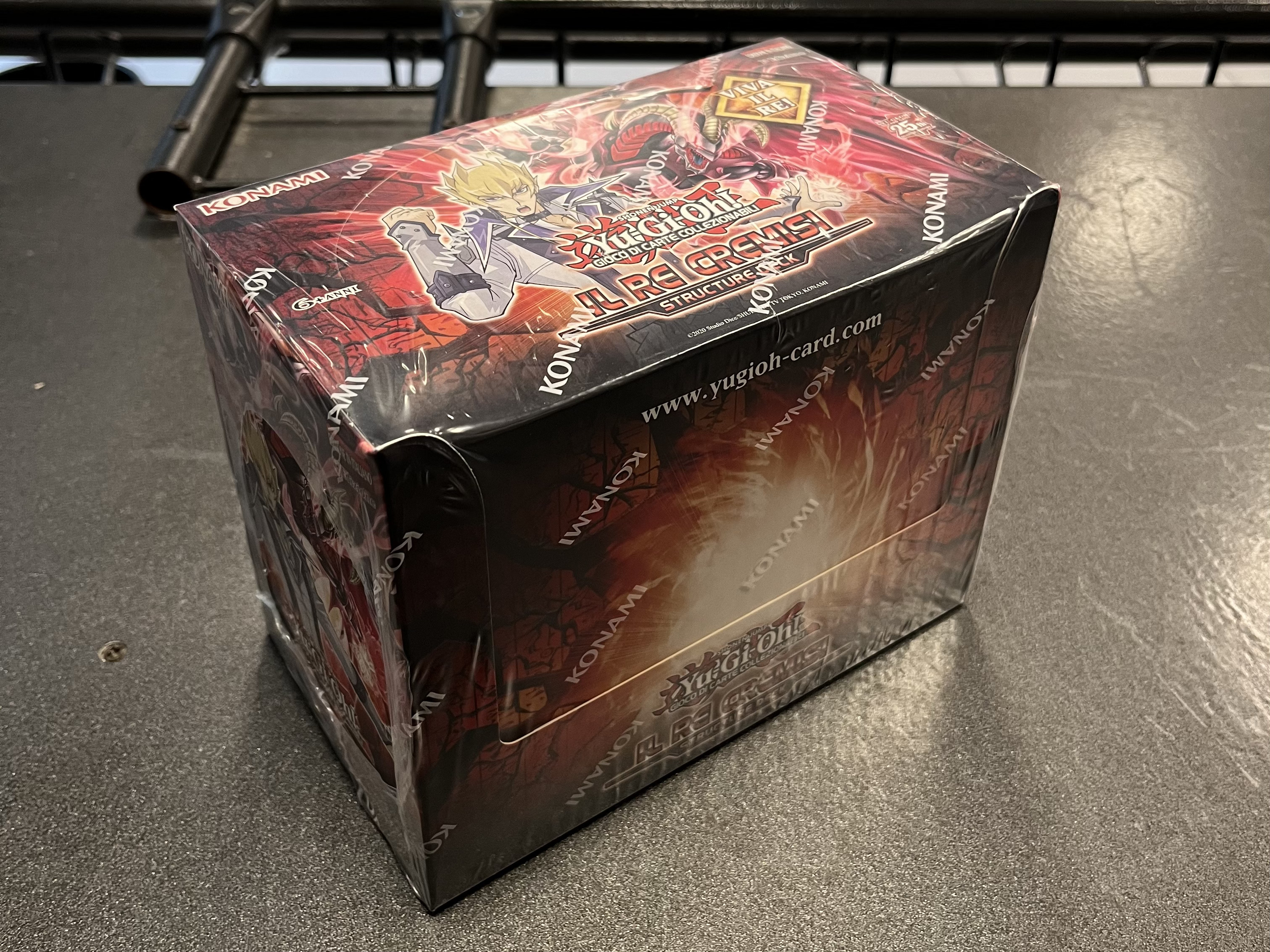 ITA - [NR.59] Box 8 Structure Deck: Il Re Cremisi 1a Edizione