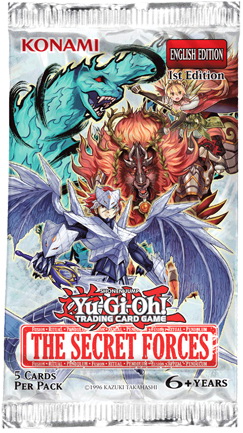 Bustina The Secret Forces (5 carte per bustina)