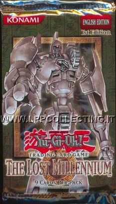 The Lost Millennium ENG - Booster Pack 1st Edition (9 carte per bustina)