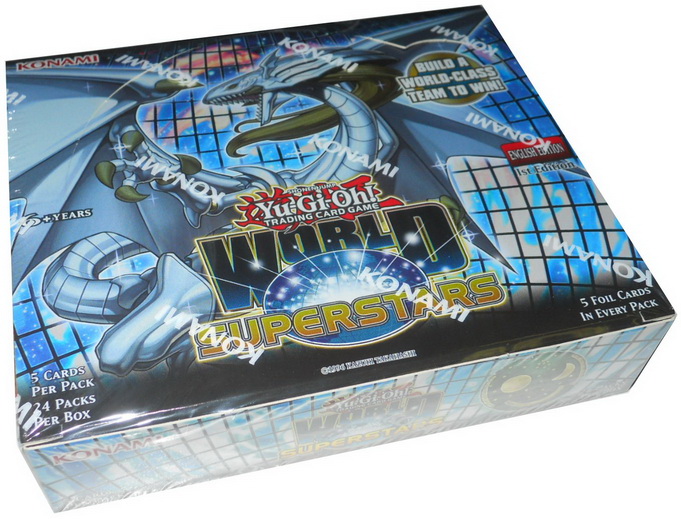 Box 24 bustine World Superstars - 1a Edizione