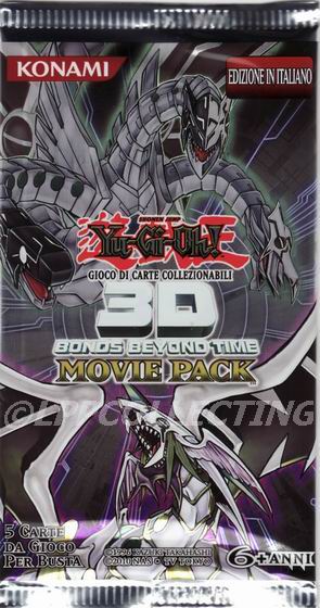 Bustina Yu-Gi-Oh! Movie Pack 3D (5 carte per bustina)